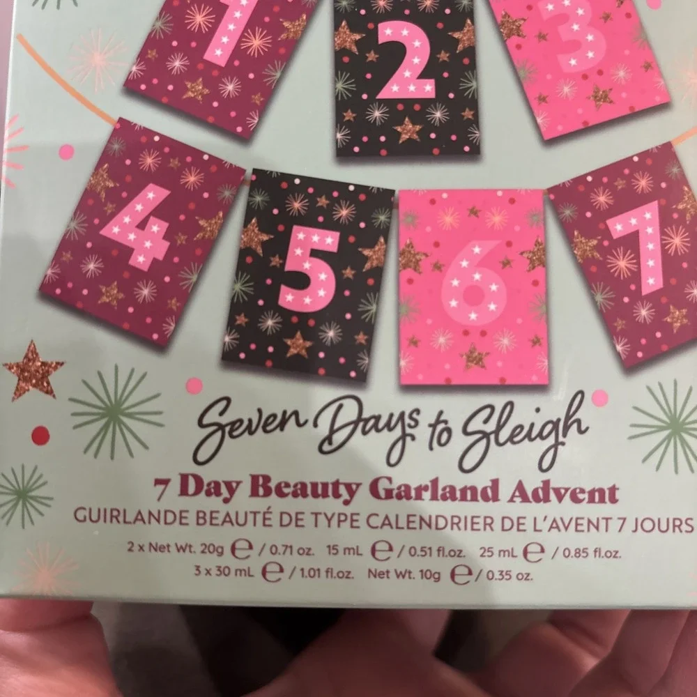 Mad Beauty Fab Yule Out Seven Days To Slay Beauty Garland Advent Calendar